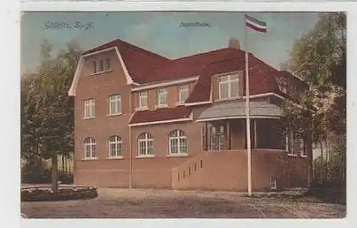 37283 Ak Gößnitz S.-A. Jugendheim 1920