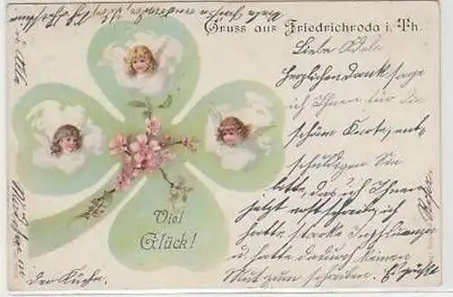 10215 Kleeblatt Ak Gruß aus Friedrichroda in Thür. 1903