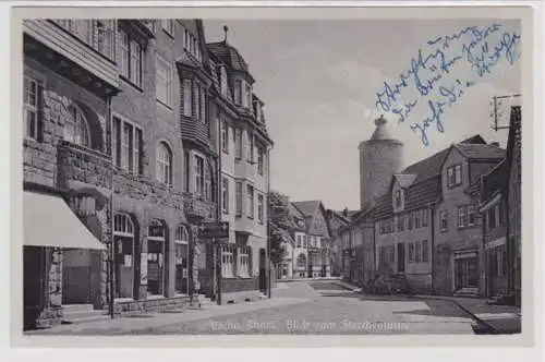 95301 Ak Vacha/ Rhön - Blick zum Storchenturm um 1930