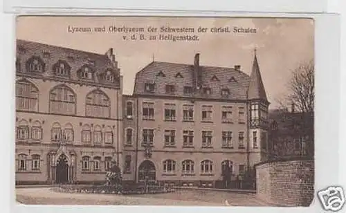 34629 Ak Heiligenstadt Lyzeum und Oberlyzeum um 1920