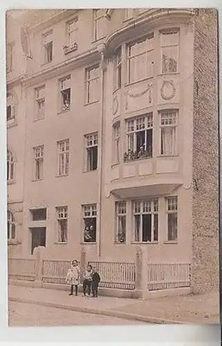 66705 Foto Ak Göschwitz bei Jena Wohnhaus 1913