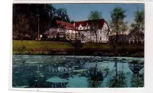 41956 Ak Fröhliche Wiederkunft Hotel "Zum Keller" 1918