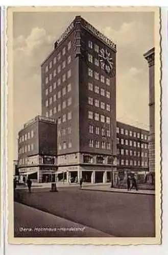 39328 Ak Gera Hochhaus Handelshof 1939