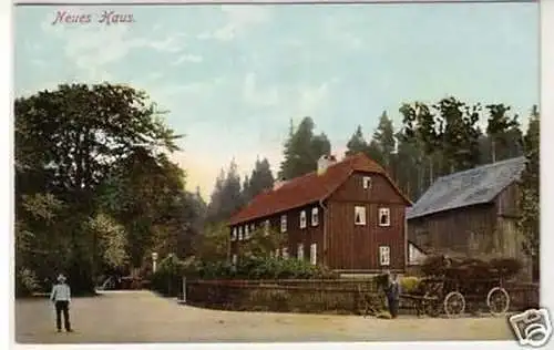 32443 Ak Neues Haus bei Friedrichroda in Thüringen 1910