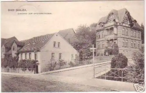 19311 Ak Bad Sulza Eingang zur Späterstraße 1911