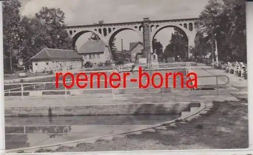 81163 Foto Ak Stadtilm (Thür.) Schwimmbad 1967