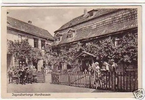 32504 Ak Jugendherberge Nordhausen um 1920