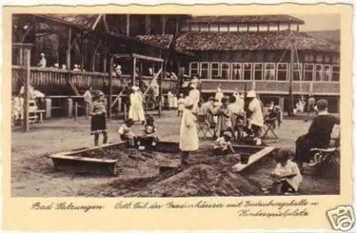 25209 Ak Bad Salzungen Kinderspielplatz um 1930