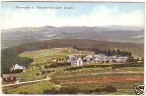 28208 Ak Panorama von Masserberg in Thüringen um 1905