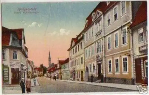 15264 Ak Heiligenstadt Untere Wilhelmstraße um 1940