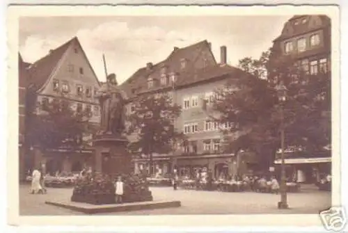 13229 Ak Jena Marktplatz "Feuchte Ecke" 1935