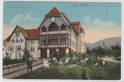 55925 Ak Erholungsheim des dt. Techniker Verbandes in Sondershausen 1913