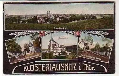 39584 Mehrbild Ak Klosterlausnitz in Thüringen um 1910