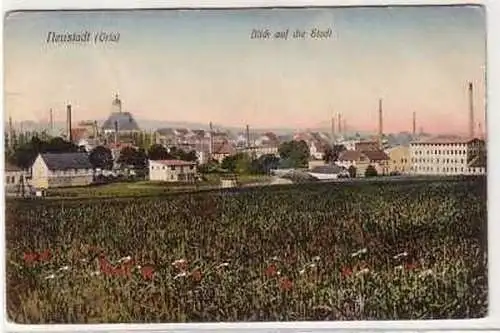 41894 Ak Neustadt Orla Blick auf die Stadt 1911