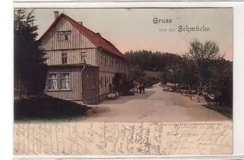 55944 Ak Gruß von der Schmücke 1906