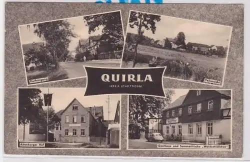 84831 AK Quirla (Kreis Stadtroda) - Altenburger Hof & Gasthaus 'Waldschlößchen'