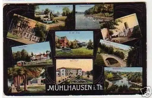 31512 Mehrbild Ak Mühlhausen in Thüringen 1912