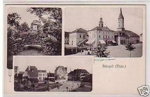 21821 Mehrbild Ak Bürgel in Thüringen um 1910