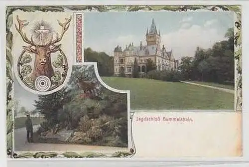 25933 Mehrbild Ak Jagdschloß Hummelshain 1910