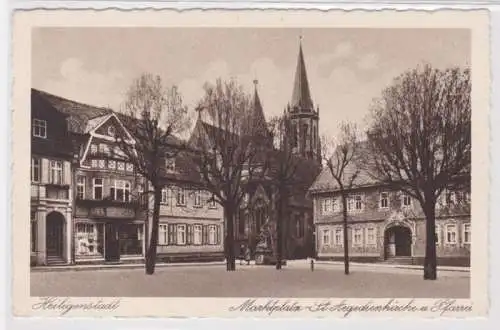 90649 Ak Heiligenstadt St. Aegidienkirce und Pfarrei 1937