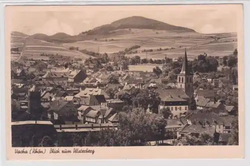 94941 Foto Ak Vacha/ Rhön - Blick zum Ulsterberg Totalansicht um 1930