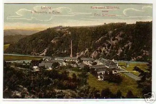 15160 Ak Lehna in Thür. Restaurant Wilischtal um 1920