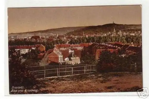 13518 Ak Arnstadt Blick vom Arnsberg 1923