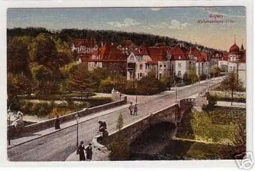 08512 Ak Erfurt Hohenzollernbrücke 1941