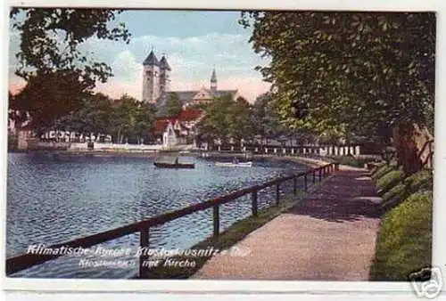 17573 Ak Klosterlausnitz in Thüringen Klosterteich 1910