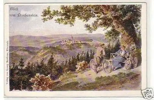 12352 Ak Lithographie Blick vom Drachenstein um 1910