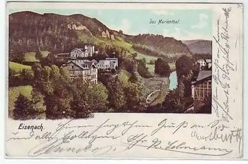 10728 Ak Eisenach das Marienthal 1902