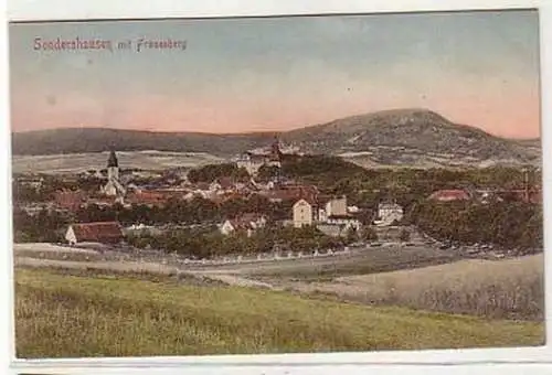 32692 Ak Sondershausen mit Frauenberg 1904