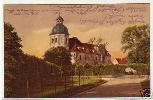 10695 Ak Eisenberg Thüringen Schloß 1929