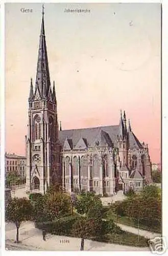 05078 Ak Gera Johanniskirche 1907