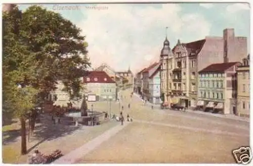 26073 Ak Eisenach Marktplatz um 1910