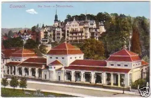 25949 Ak Eisenach die Trink- und Wandelhalle um 1910