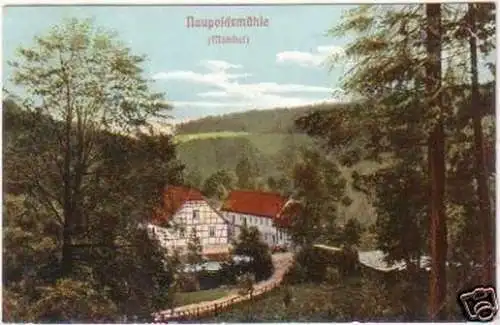 28599 Ak Naupoldsmühle (Mühltal) um 1910