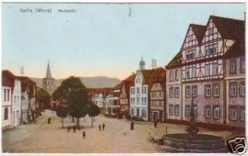 26329 Ak Vacha (Werra) Marktplatz 1912