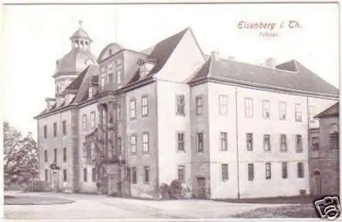 27918 Ak Eisenberg in Thüringen Schloss um 1920