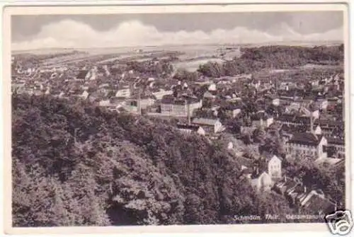 26910 Ak Schmölln in Thüringen Gesamtansicht 1948