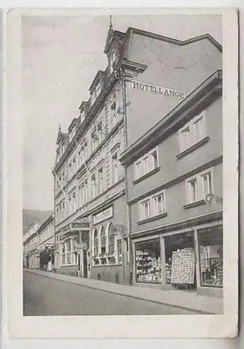 64562 Ak Friedrichroda Thüringen Hotel Lange 1954