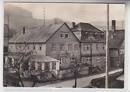 65555 Ak Döschnitz Thüringer Wald Gasthaus zur weißen Sorbitz 1964