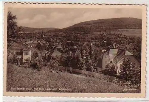 20338 Ak Bad Berka Blick nach dem Adelsberg 1945