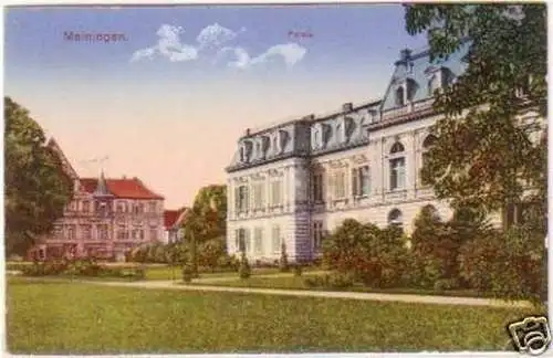 28665 Ak Meiningen Palais 1917