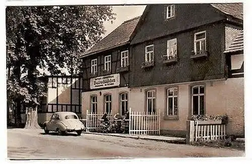 48141 Ak Quirla (Kreis Stadtroda) Gasthaus "Waldschlößchen" 1964