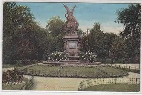 56353 Ak Gera Reuss Kriegerdenkmal 1914