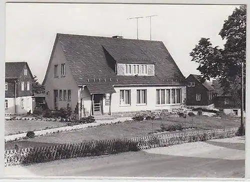 49675 Ak Eßbach (Kreis Schleiz) Konsum Landgaststätte um 1970