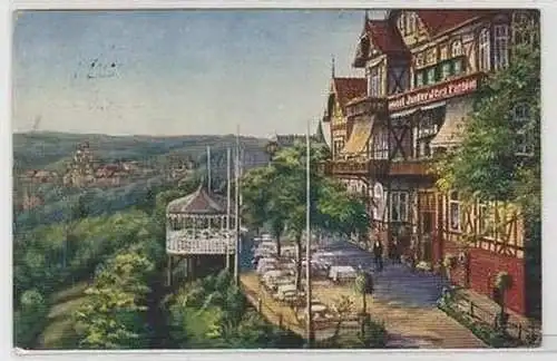 56117 Ak Eisenach Hotel und pension Junker Jörg 1929