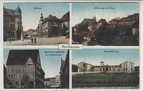 51724 Mehrbild Ak Gruß aus Nordhausen 1918