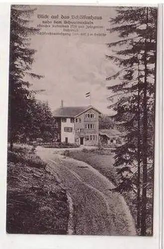 25159 Ak Blick auf das Schöffenhaus nahe dem Schwalbenstein um 1910